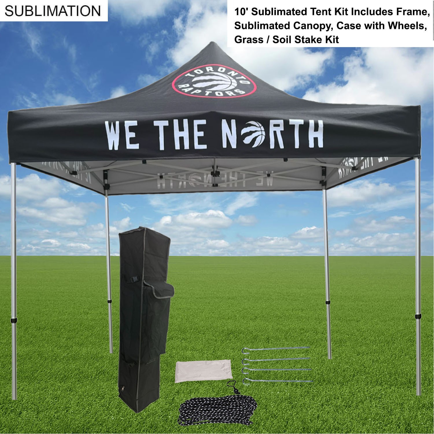 Event tent printing and material options in Edmonton