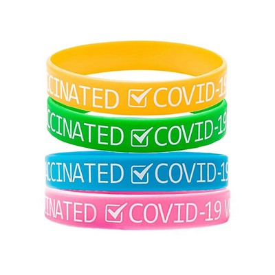 8 X 1/2" Silicone Wristband