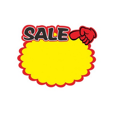 Supermarket Sale Promotion Advertising Sign Price Tags Pop Paper