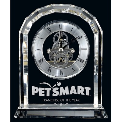 Centura Optic Crystal Clock