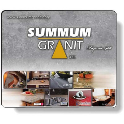 Traditional Mousepad Rectangular Shape (7.25"x8.63) Sub-Surface Full Colour Digital Imprint