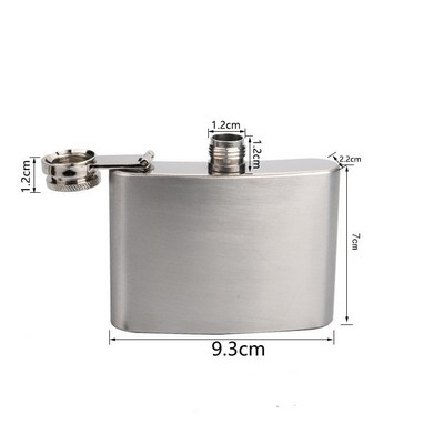 4 Oz Stainless Steel Flask